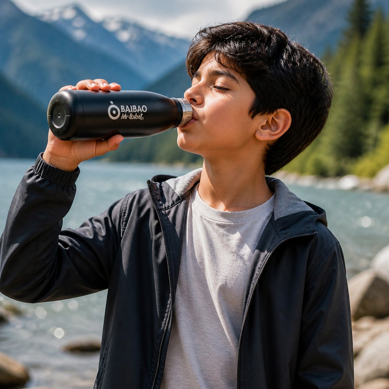 Premium Stainless Steel Water Bottle (500ml)