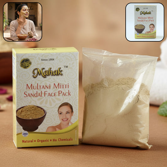 Herbal Multani Mitti And Sandal Face Pack  80 Gm