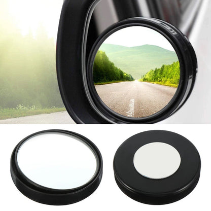 2 Pc Car Blind Spot Convex Side Mirror Set