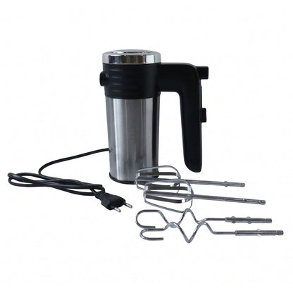 Electric Hand Mixer 500w With Beaters Dough Hooks For Cake And Baking (1 Pc)