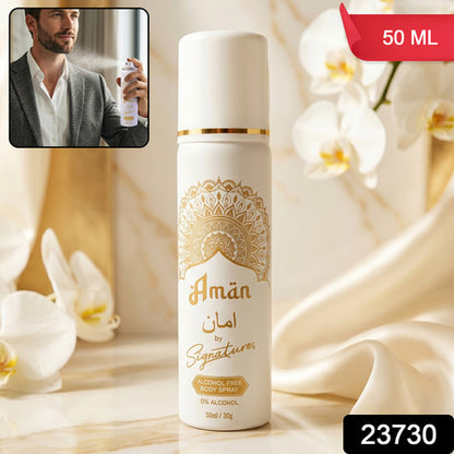 Signature Aman Free Body Spray (1 Pc 50 Ml)