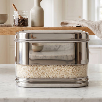 Supermom Premium Stainless Steel Modular Oval Canister (1500 Ml)
