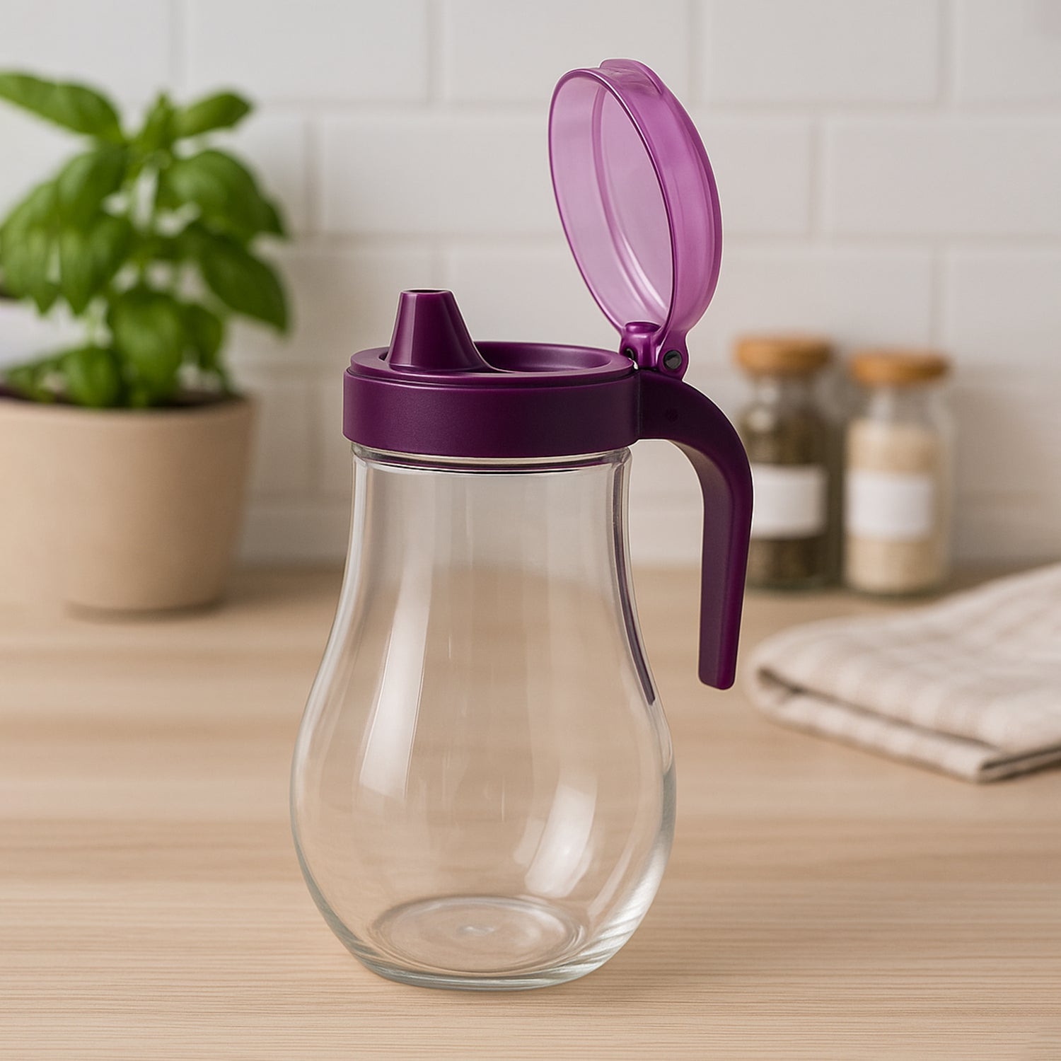 Apex Jessy Oil And Juice Pourer Dispenser Bottle Approx 1000ml (1 Pc)