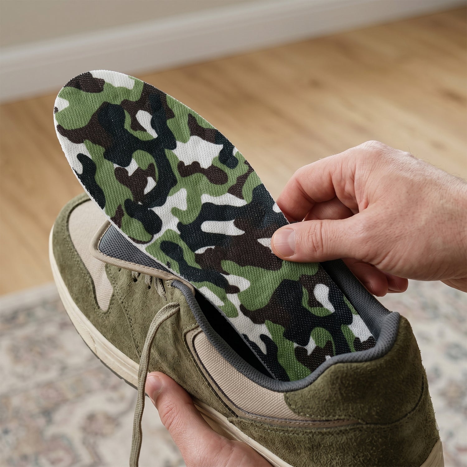 Comfort Fit Shoe Insole Cushion Pads (1 Pair 37 To 40 Size)