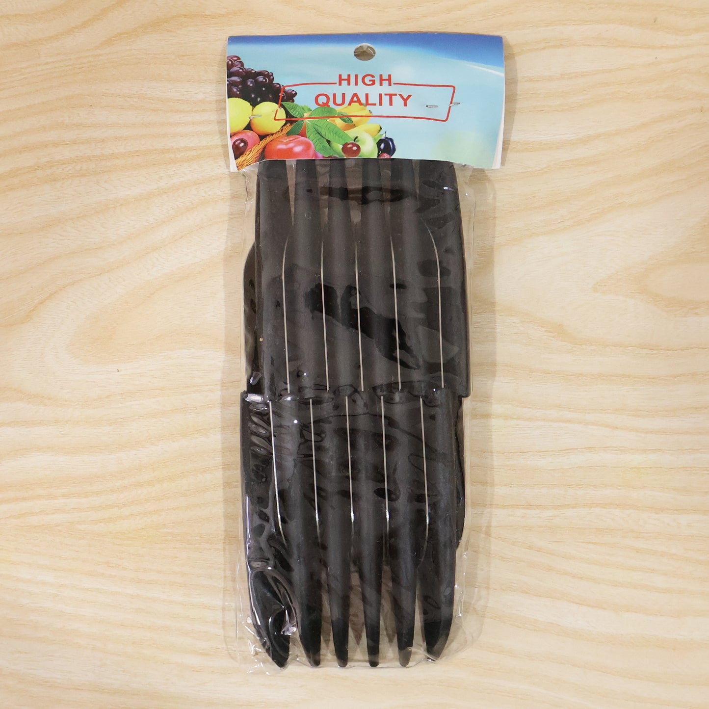Kitchen Knife Set With Ergonomic Handles Stainless Steel Chef Knives (12 Pc)