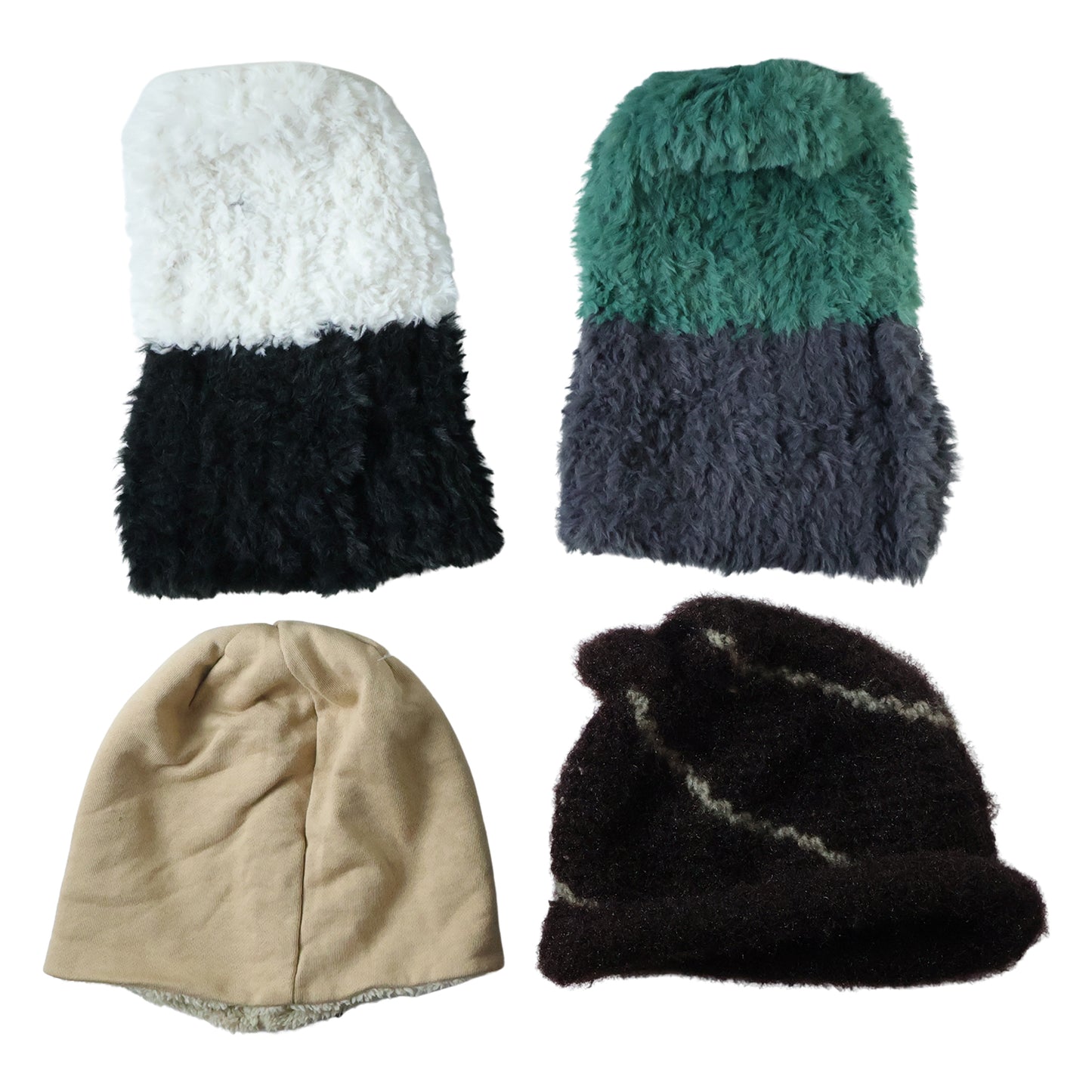 Winter Warm Woolen Beanie Cap For Men  Women (1 Pc Mix Desin)