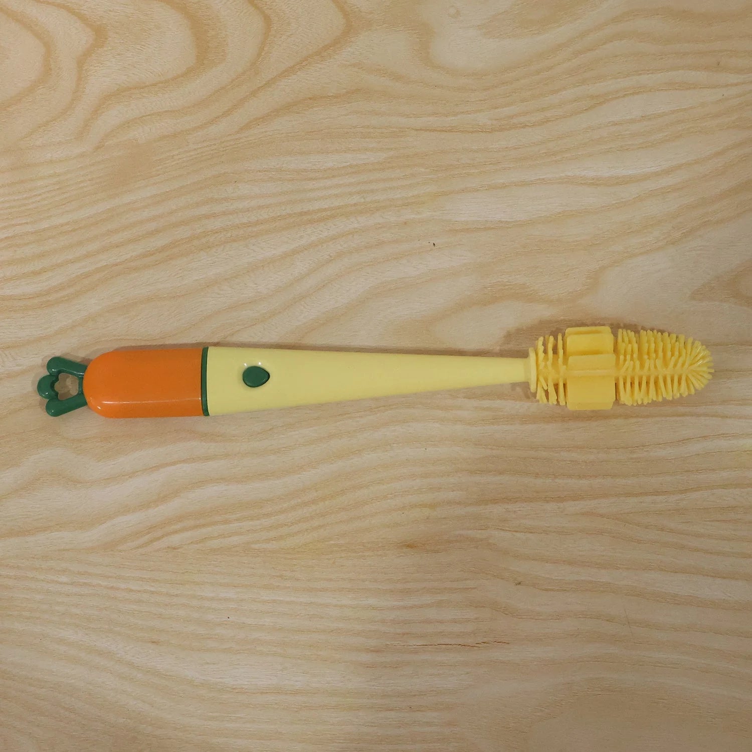 3 In 1 Bottle Cleaning Brush With Silicone Head For Cups And Flasks (1 Pc)