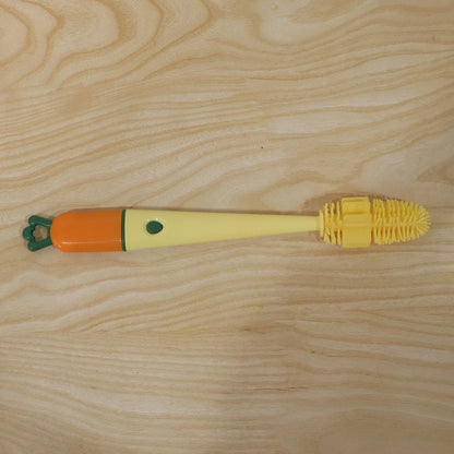 3 In 1 Bottle Cleaning Brush With Silicone Head For Cups And Flasks (1 Pc)