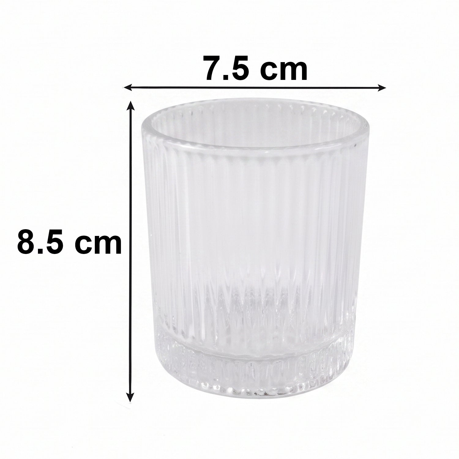 Premium Crystal Glass Tumbler (6 Pc Set 250 Ml Each)