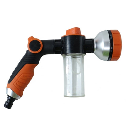 Adjustable Hose Spray Nozzle  Multi-pattern Water Gun For Car  Garden