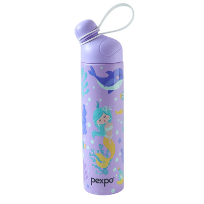 Pexpo Pico Art Printed Hot  Cold Insulated Stainless Steel Water Bottle 500 Ml