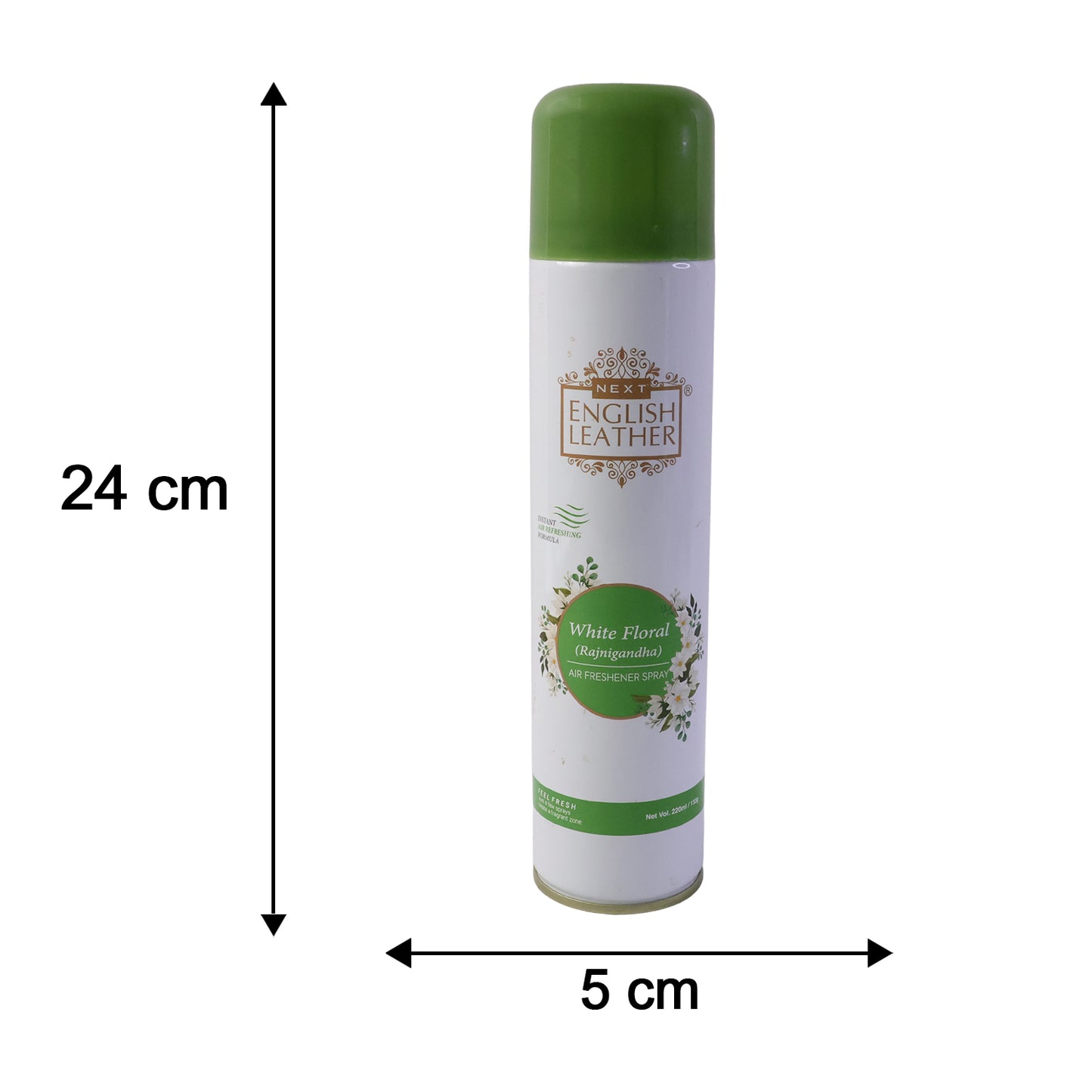 Next English Leather White Floral Rajnigandha Air Freshener Spray Home (220ml)