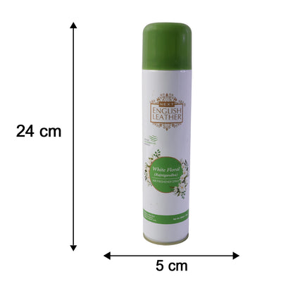 Next English Leather White Floral Rajnigandha Air Freshener Spray Home (220ml)