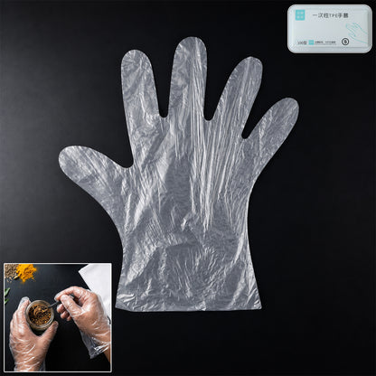 Disposable Small Plastic Gloves (100 Pc)