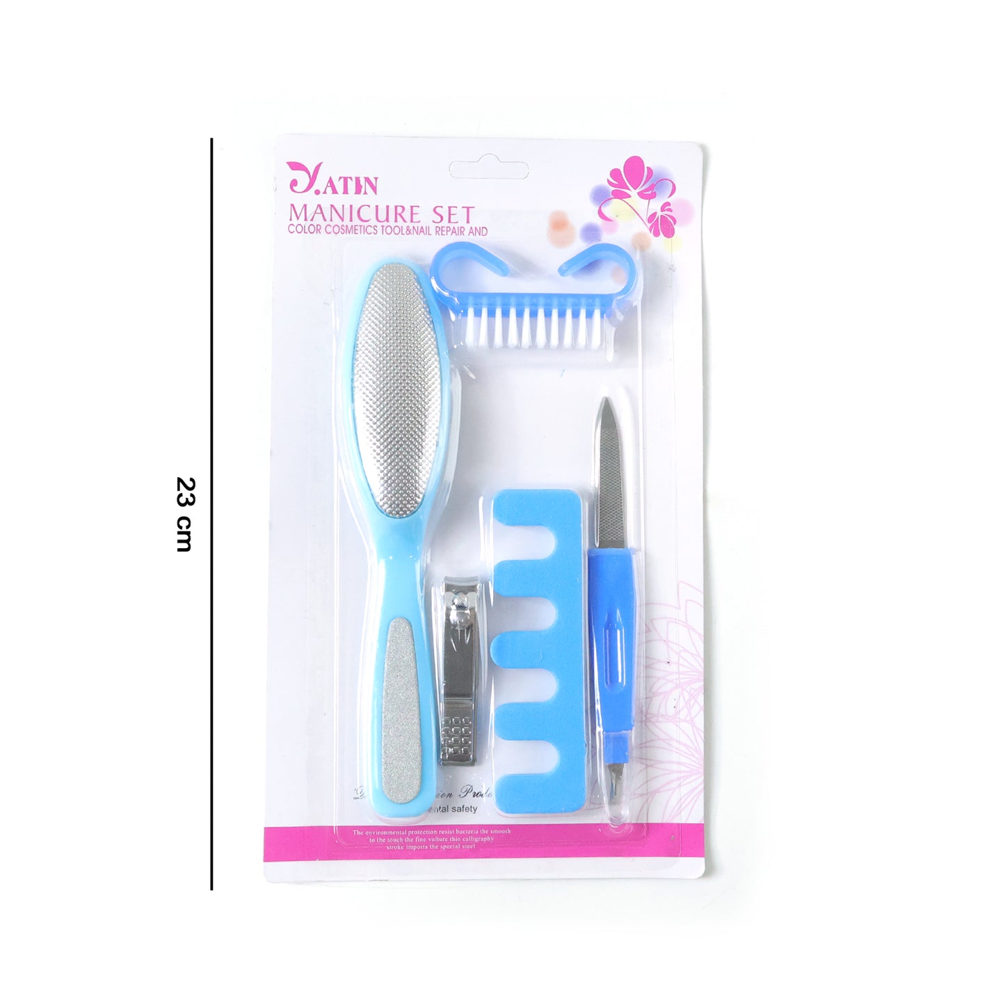 5 In 1 Manicure Pedicure Nail Care Kit (1 Set)