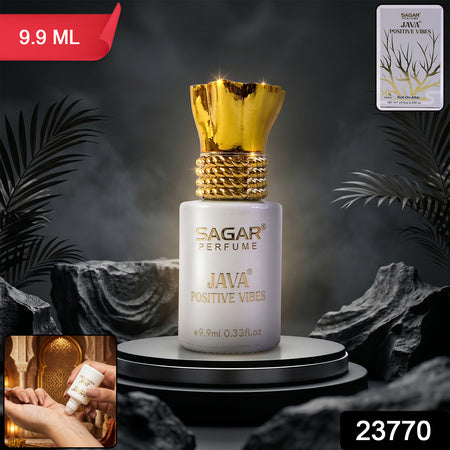 Sagar Java Positive Vibes Roll-on Attar Alcohol-free Perfume Oil For Men And Women (9.9 Ml)