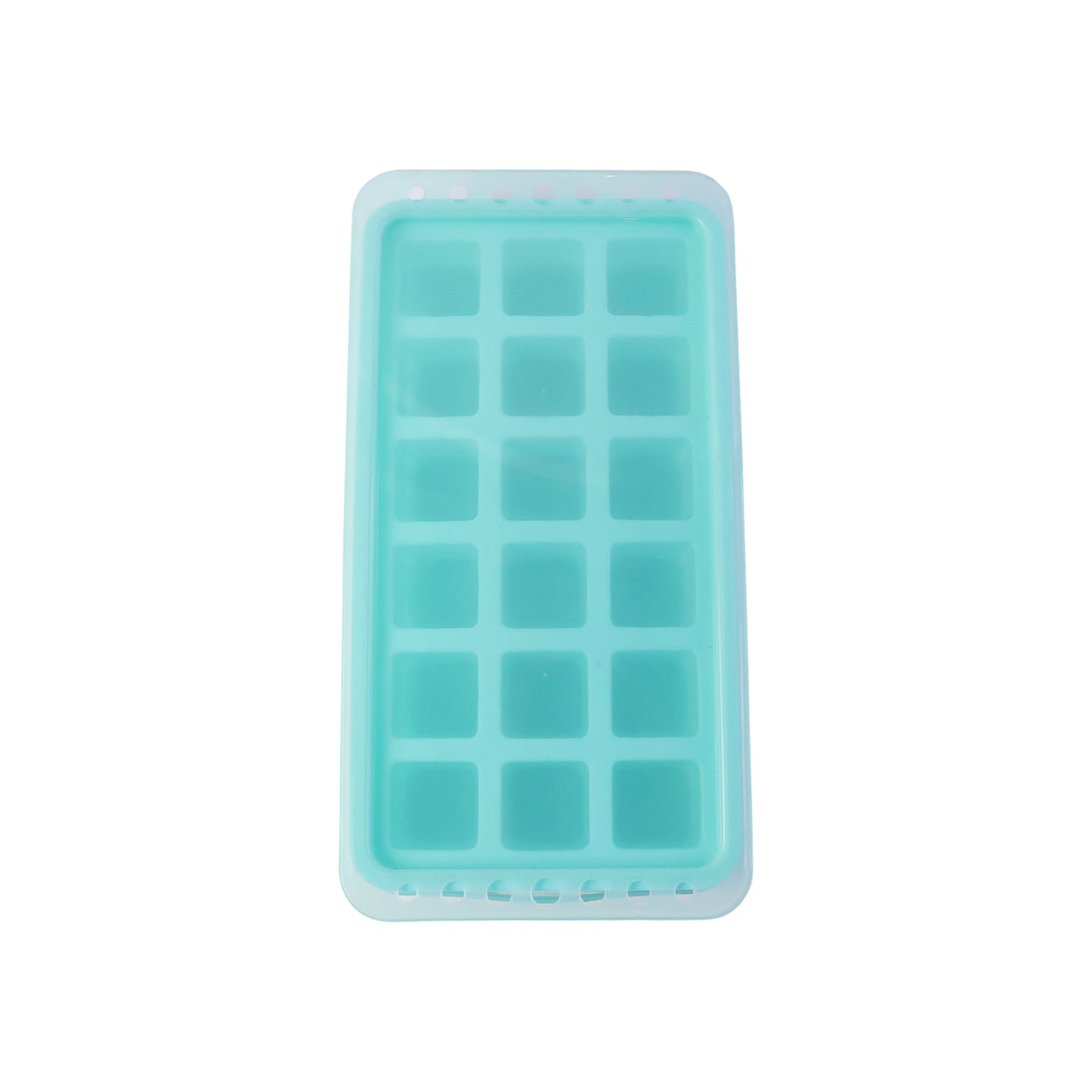Premium 18grid Pop Up Ice Tray With Lid (1 Pc)