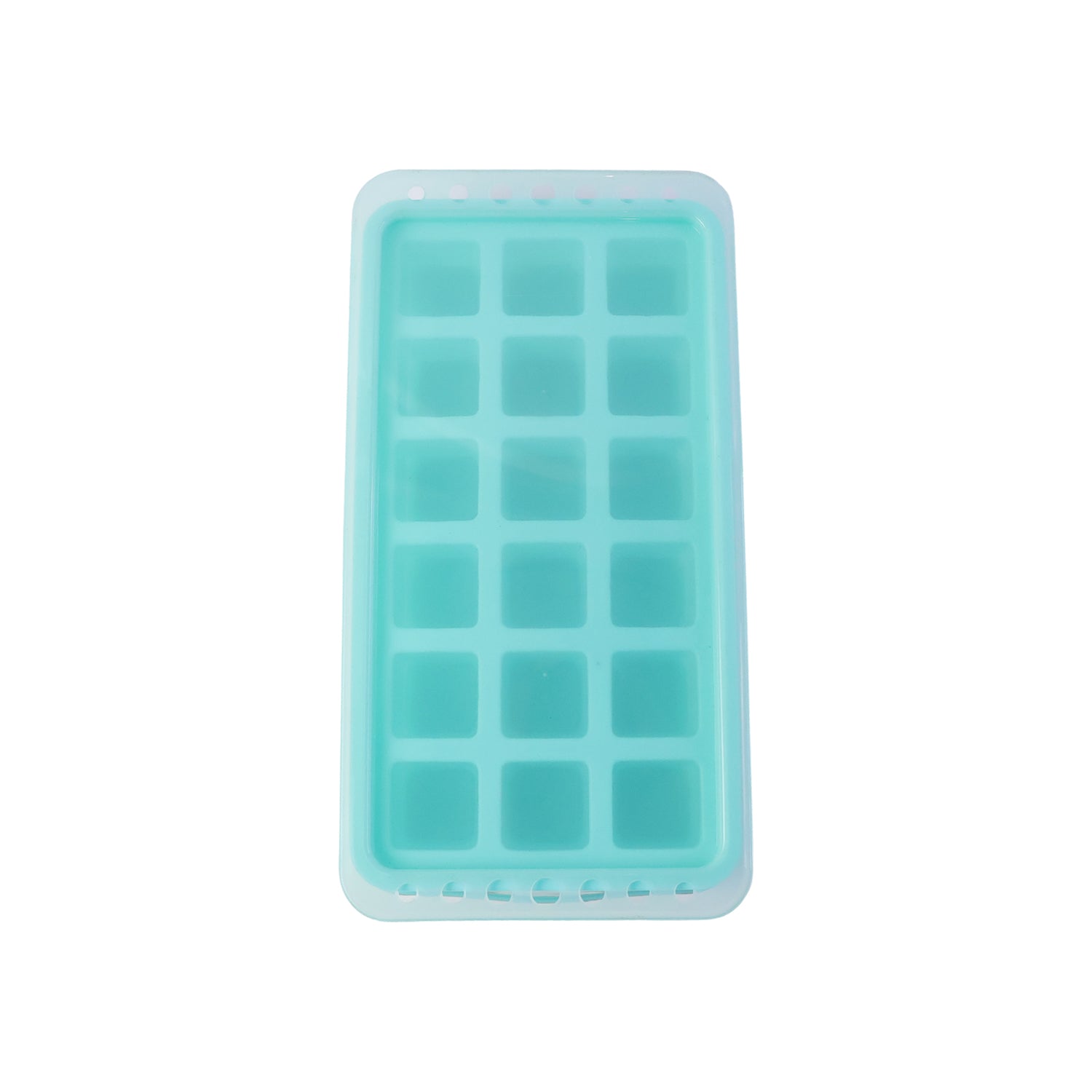 Premium 18grid Pop Up Ice Tray With Lid (1 Pc)