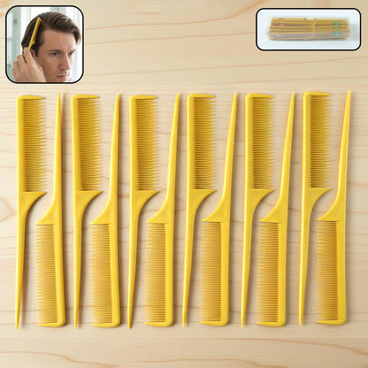 Professional Tail Comb Set For Hair Styling (12 Pc Set)