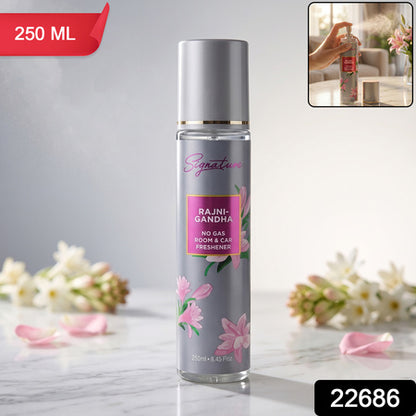 Signature Rajnigandha Room Amp Car Freshener Spray 250 Ml
