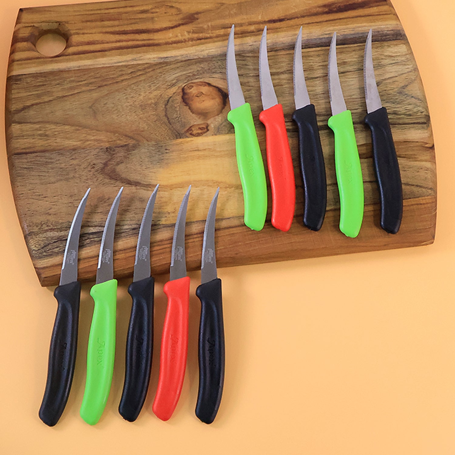 Supermom Stainless Steel Lemon Knife (10 Pc  Set)