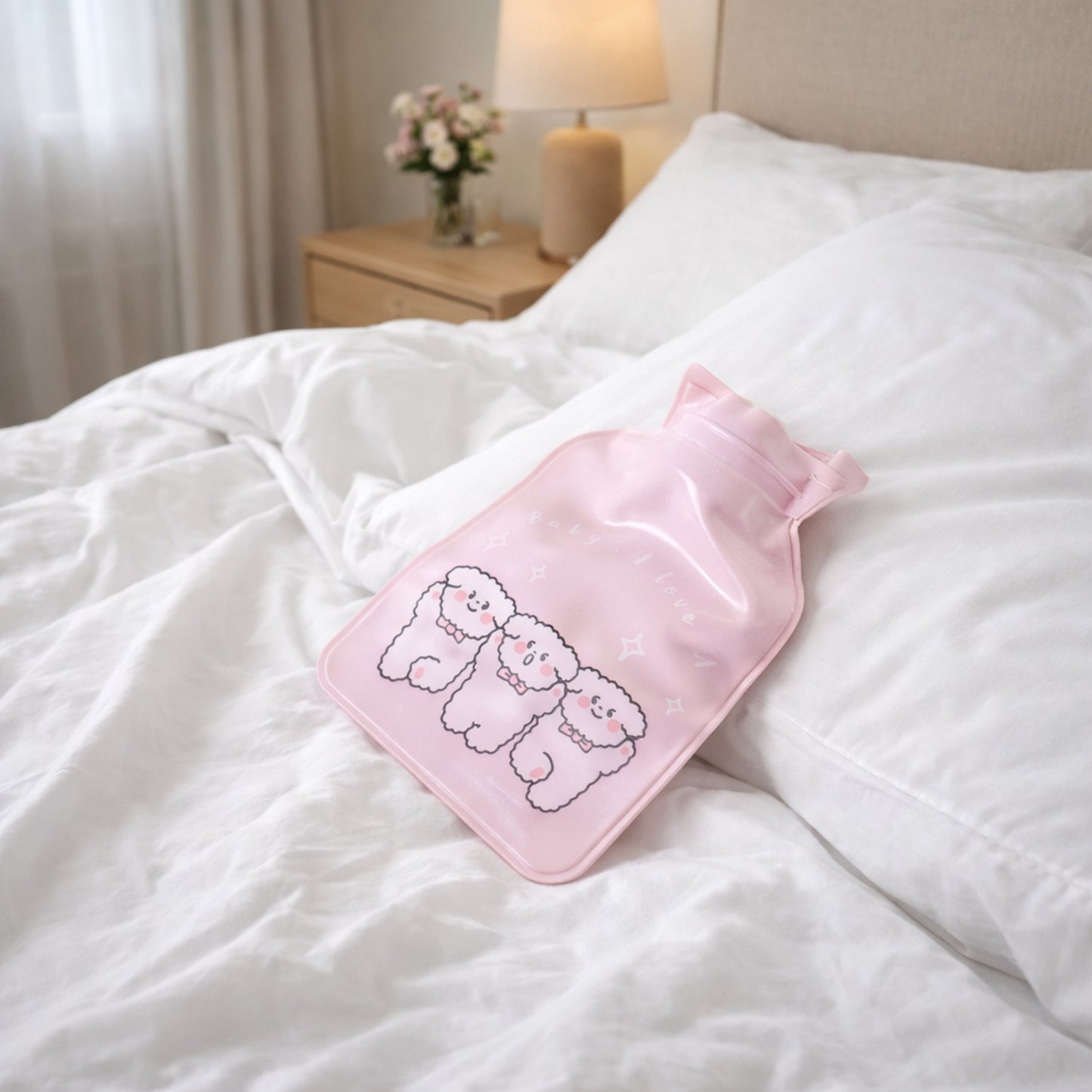 Cute Printed Mini Hot And Cold Water Bag 15 X 9 Cm (1 Pc)