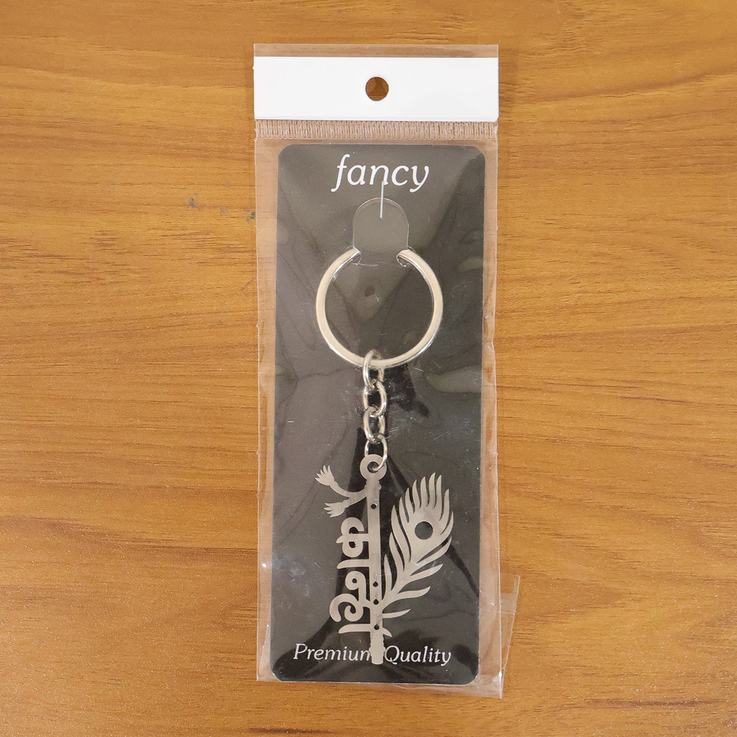 Premium Metal Kanha Keychain 1 Pc