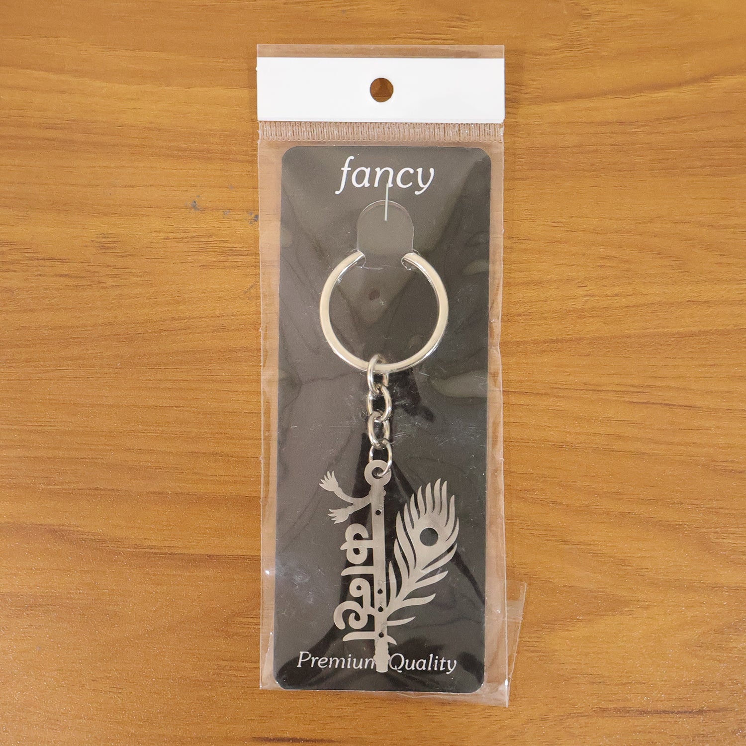 Premium Metal Kanha Keychain 1 Pc