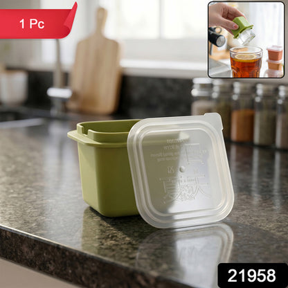 Multipurpose Plastic Storage Container Box With Lid (1 Pc)