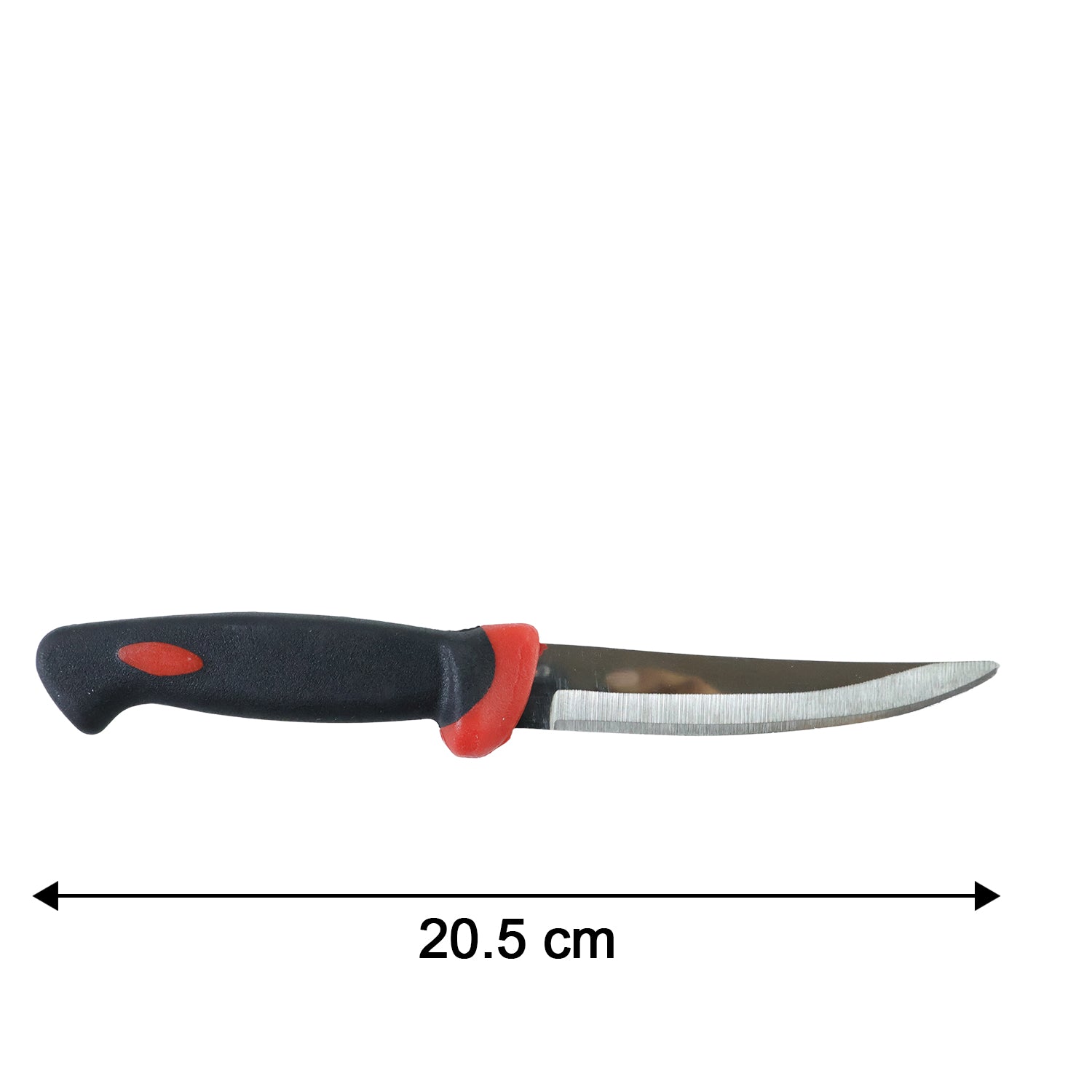Stainless Steel Kitchen Utility Knife With Ergonomic Grip Handle (1 Pc)