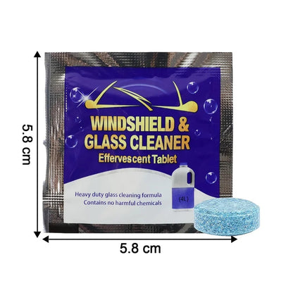 Car Windshield Glass Cleaning Effervescent Tablet (1 Pc)