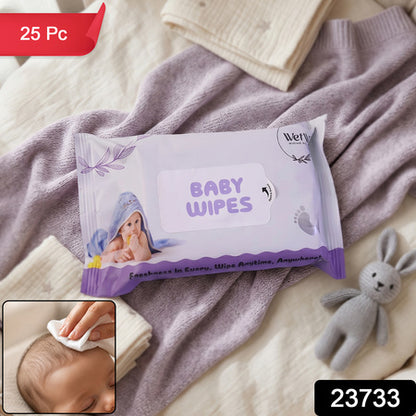 Travel Fresh Baby Wet Wipes Pack Gentle Soft Cleansing For Babies (1 Pack)