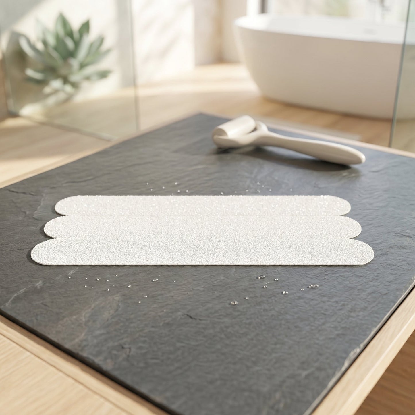 Anti Slip Bath Strips  Safe Bathing With Invisible Grip