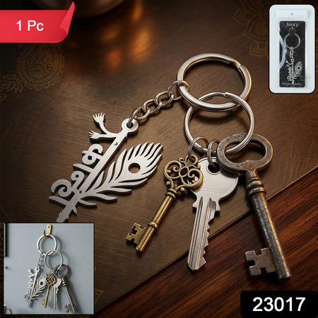 Premium Metal Kanha Keychain 1 Pc