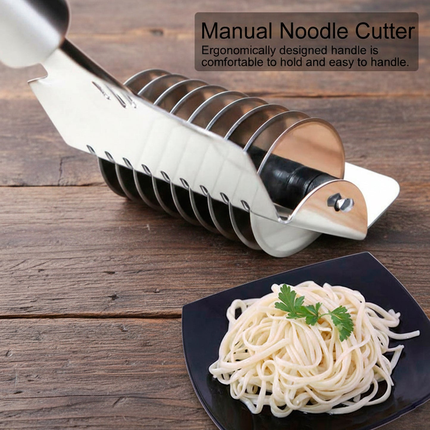 Manual Multi-blade Dough Cutter Roller (1 Pc)