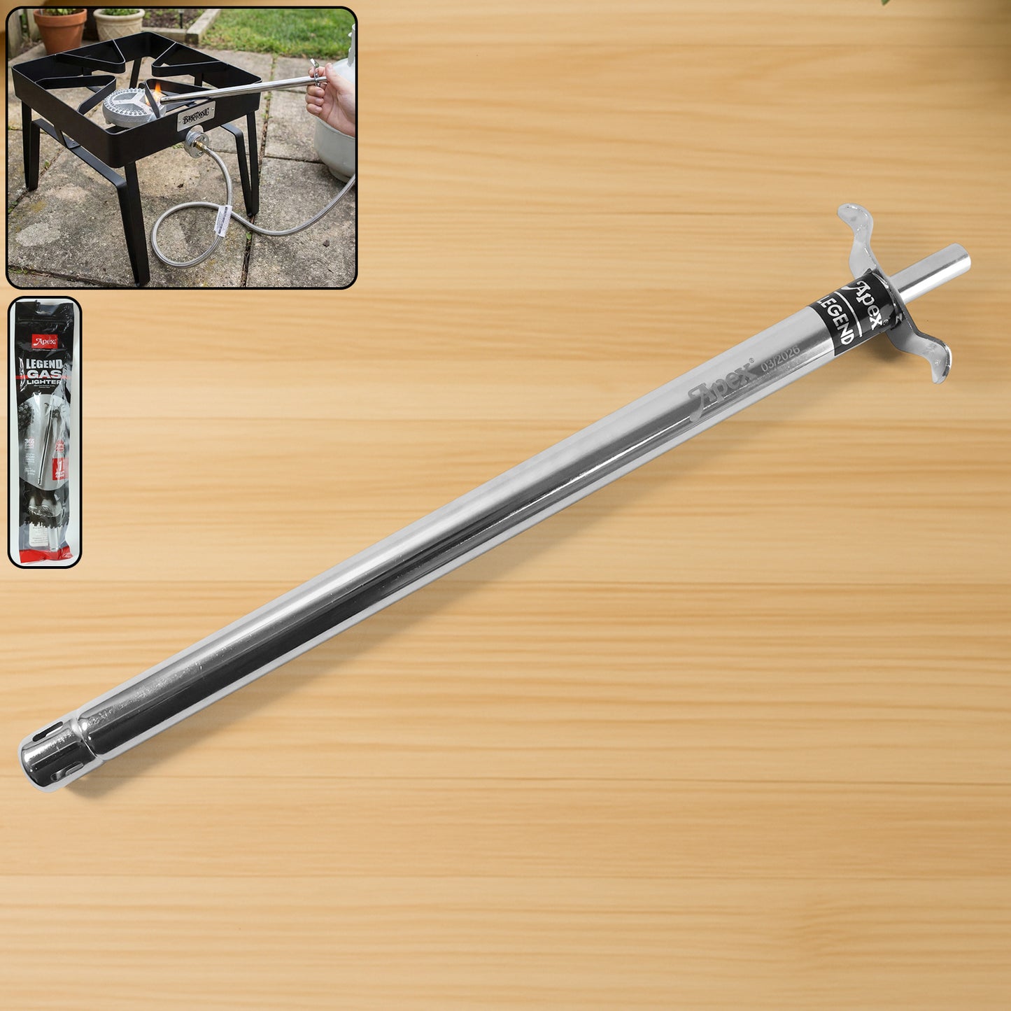 Extra-long Stainless-steel Gas Stove Lighter (1.5 Feet Length)