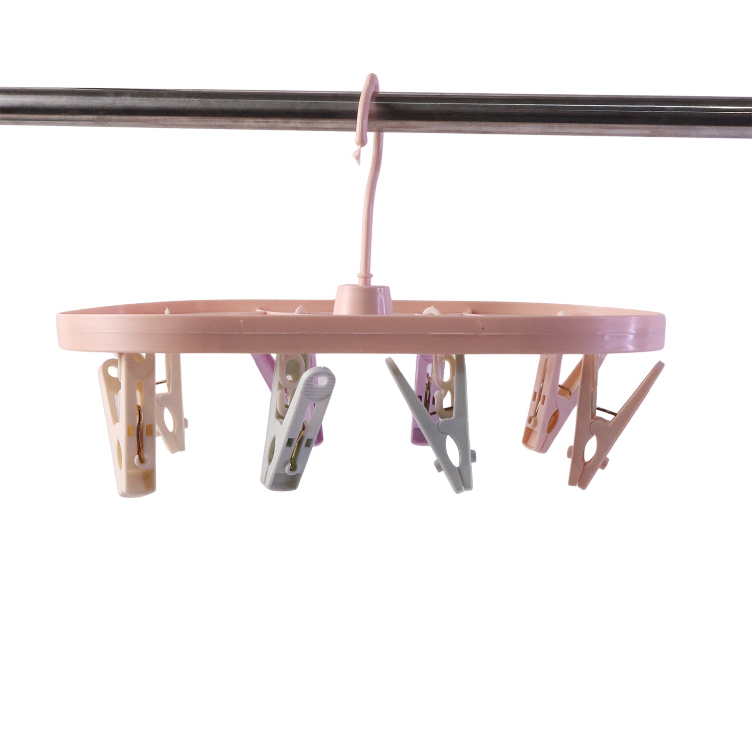 Multipurpose Plastic Hanger Clips Set  Strong Clothes Gripping Tool