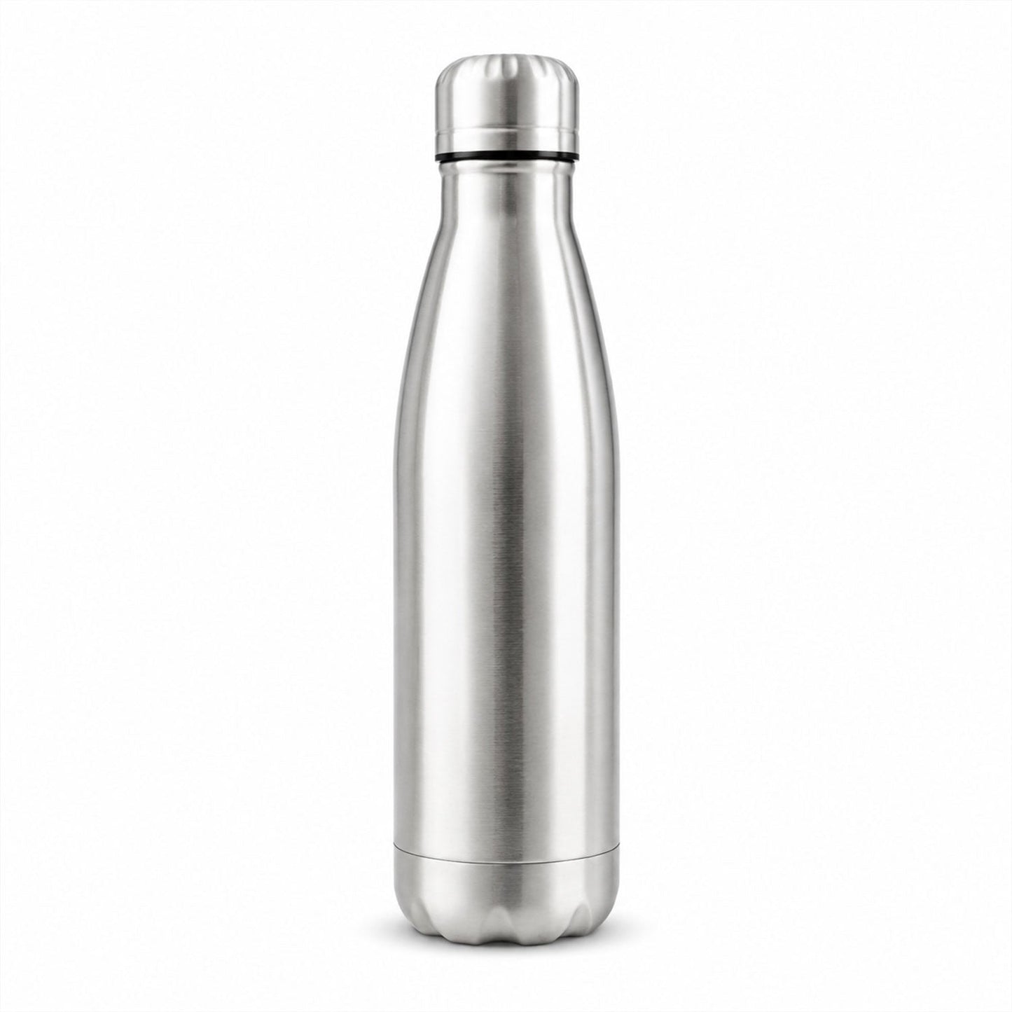 Stainless Steel Leak Proof Water Bottle For Gym School And Office 500ml (1 Pc)