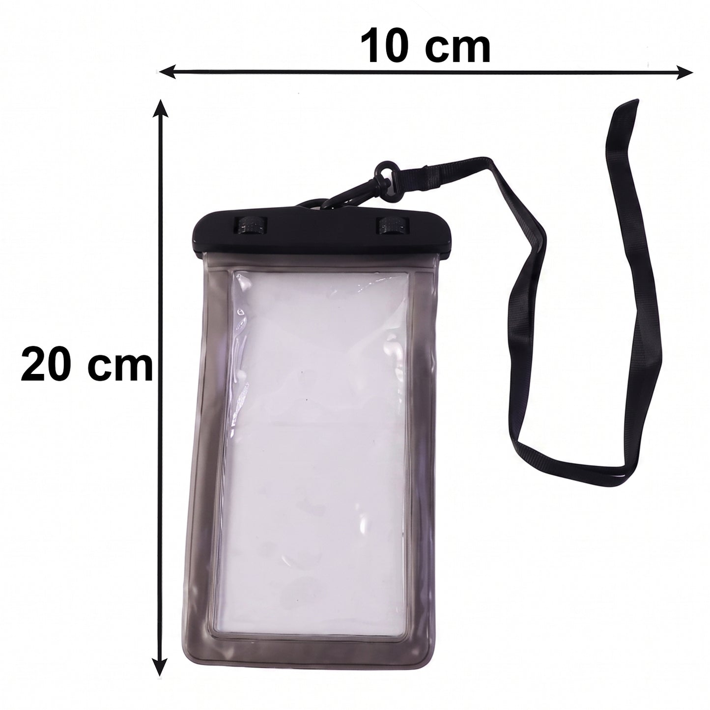 Waterproof Mobile Pouch Cover  1 Pc Universal Sealed Phone Case With Lanyard