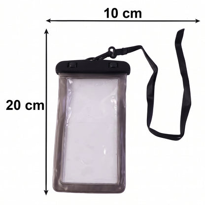 Waterproof Mobile Pouch Cover  1 Pc Universal Sealed Phone Case With Lanyard
