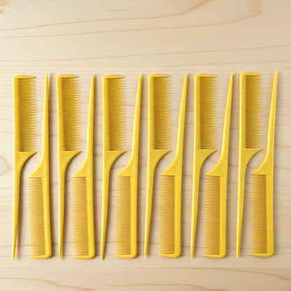 Professional Tail Comb Set For Hair Styling (12 Pc Set)