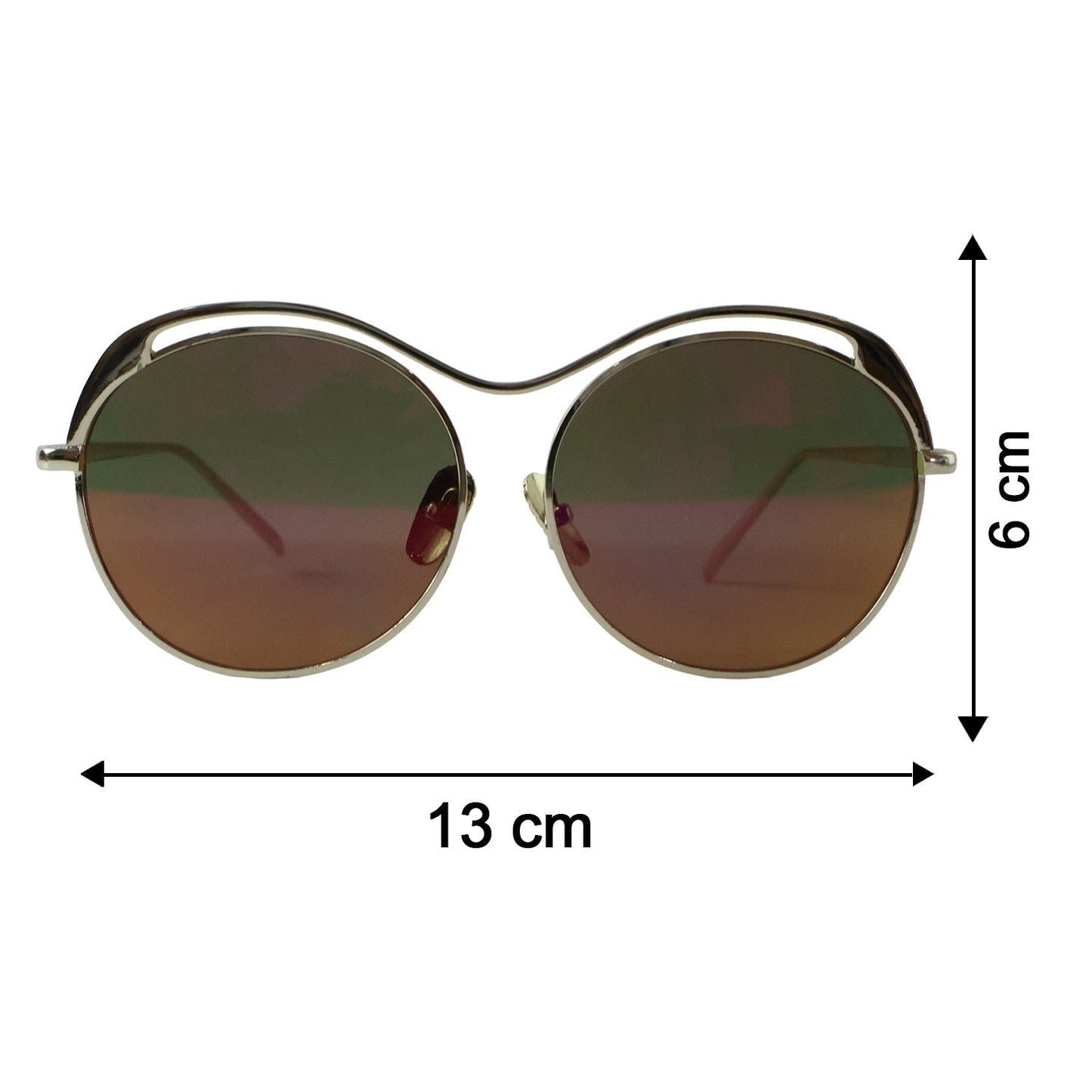Stylish Fancy Mix Design Sunglasses For Men And Women Metal Frame (1 Pc)