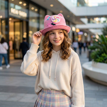 Winter And Summer Bucket Style Cap For Men Women  Kids 1 Pc
