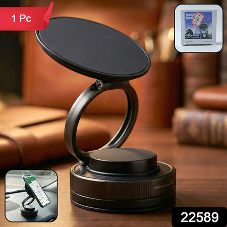 360 Rotatable Magnetic Mobile Phone Holder Stand (1 Pc)