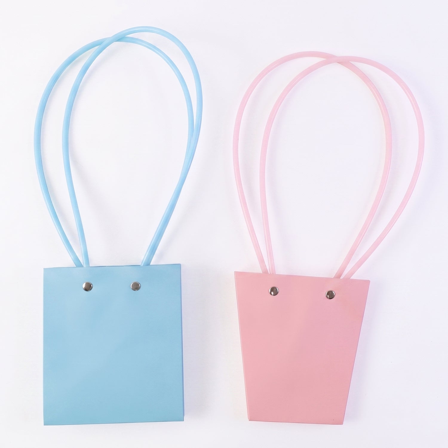 Stylish Foldable Flower Packaging Bag With Handle For Bouquet And Gifting (1 Pc)