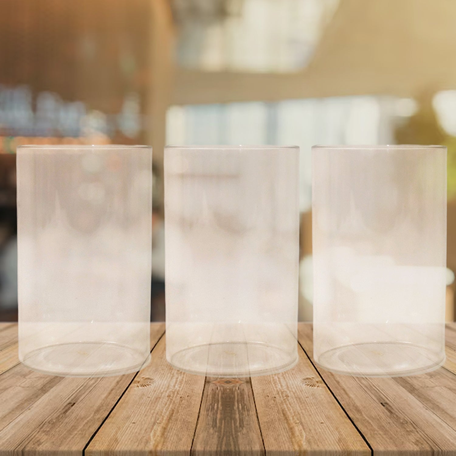 Apex Everyday Plastic Glass Set  6 Pieces Lightweight  Unbreakable