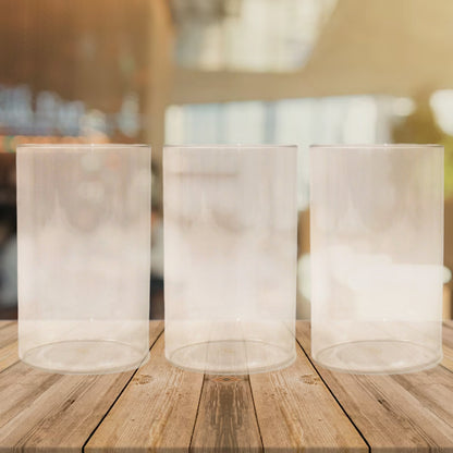Apex Everyday Plastic Glass Set  6 Pieces Lightweight  Unbreakable