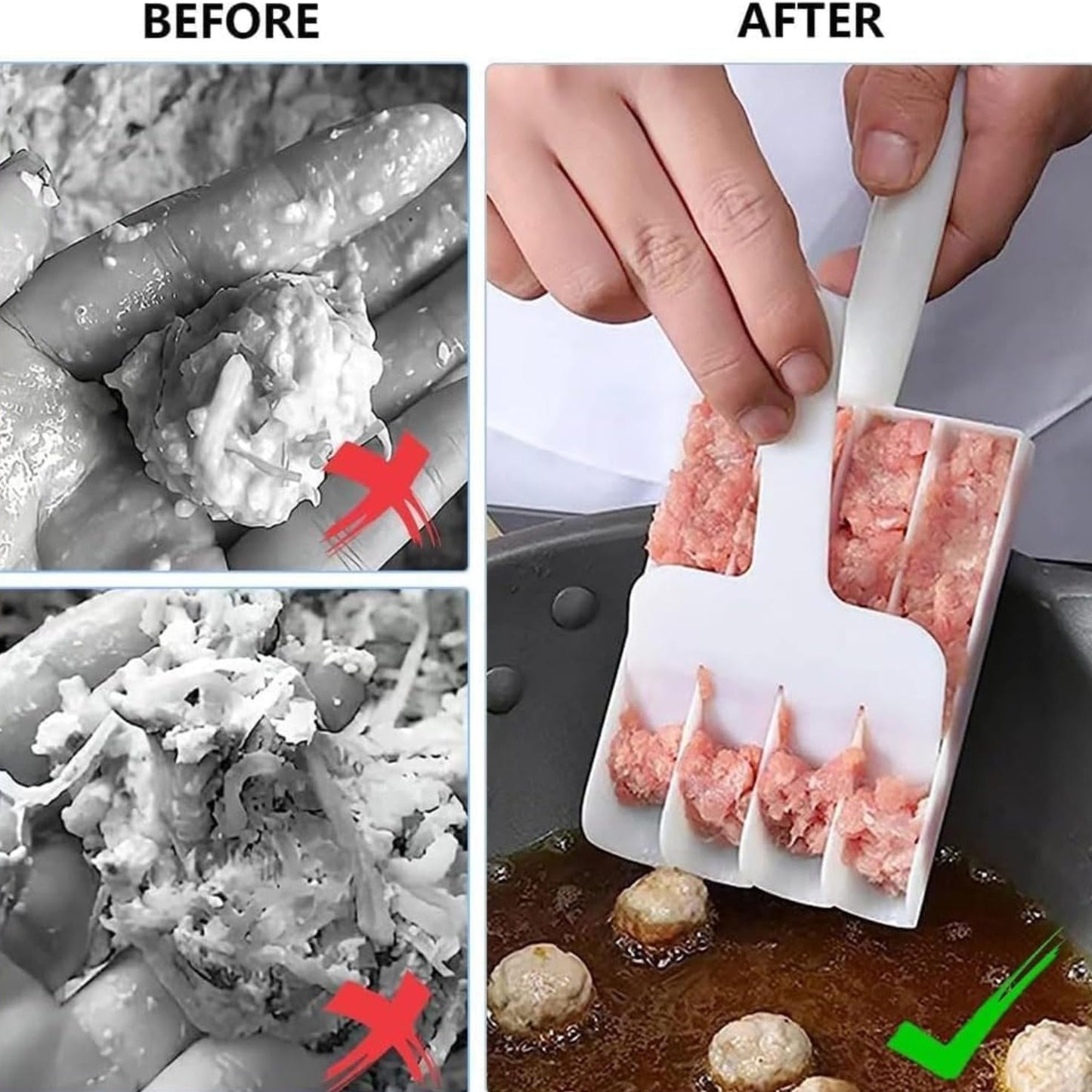 Manual Food Slicing  Frying Press Tool (1 Set)