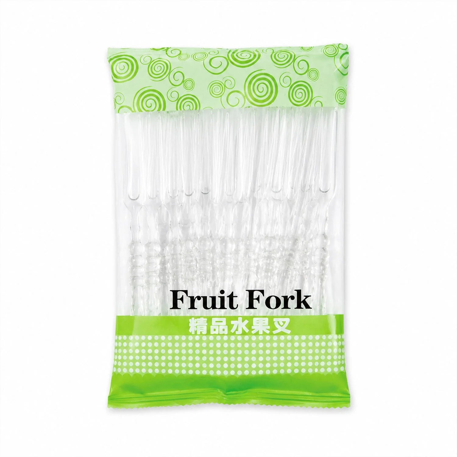 Mini Disposable Plastic Fruit Fork For Parties Snacks And Desserts (1 Pack)