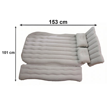 Portable Car Air Mattress Bed Set With 2 Pillows And Air Pump